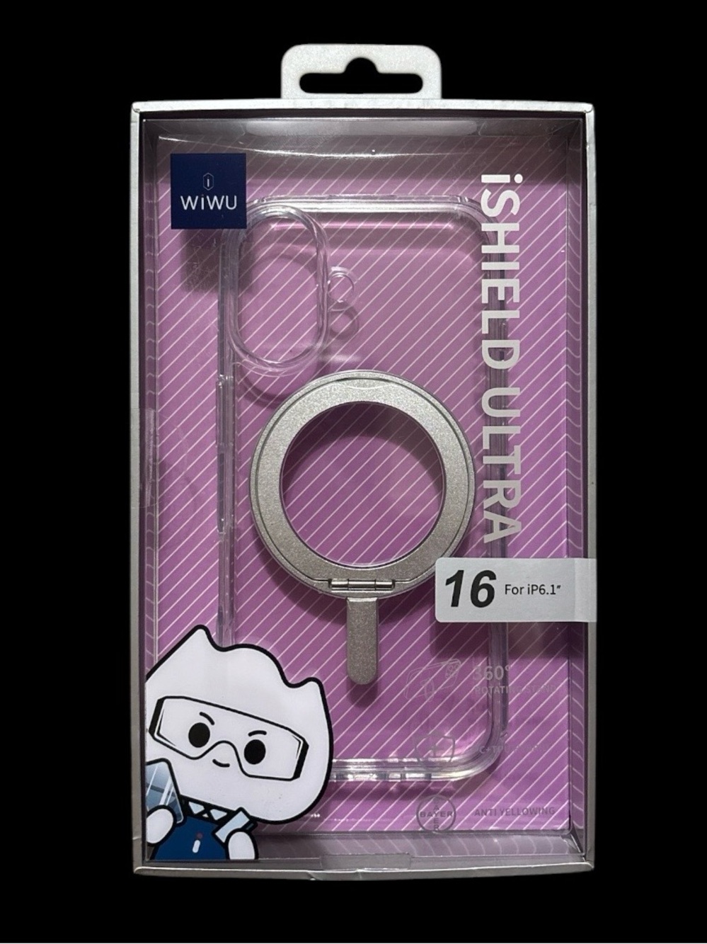 WiWU iShield Ultra Clear Phone Case  mag safe -iPhone 16